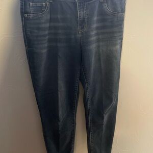 Maurices Dark Blue Skinny Jeans